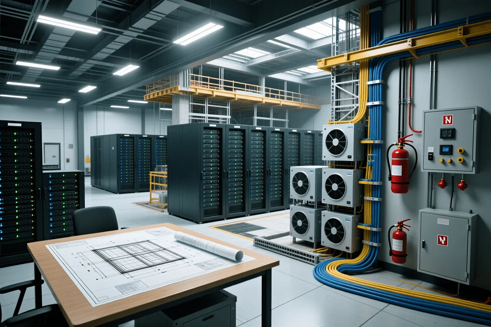 construction management in data centers