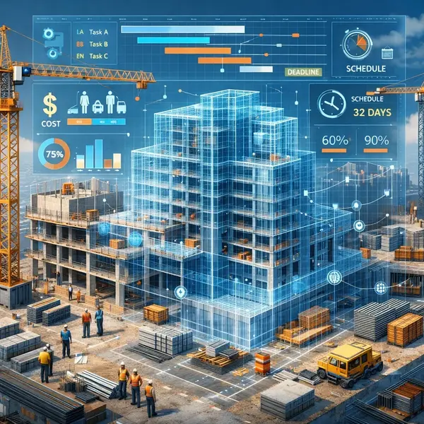 Project Scheduling digital twins in construction