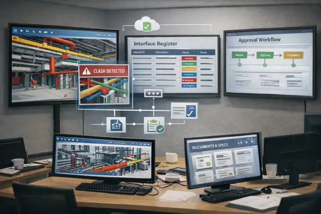 Using BIM and Digital Platforms for Cross Disciplinary Coordination