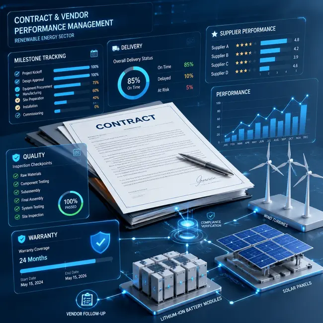 Managing Risks in Renewable Energy Supply Chains