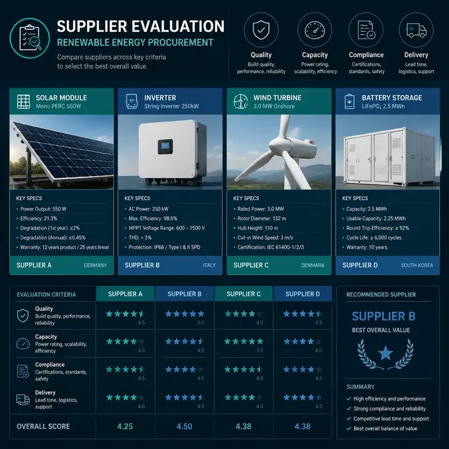 Start Your Renewable Energy Supply Chain Project with OPM Group